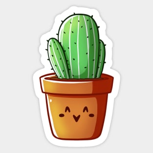 Cute Cactus Sticker